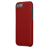 Coques Case-Mate iPhone Couleur de marron Arrière - plan solide Couleur ro (Dos/Gauche)