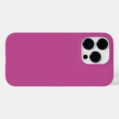 Coques Case-Mate iPhone Couleur de tendance - Berry Pink (Verso (horizontal))