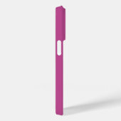 Coques Case-Mate iPhone Couleur de tendance - Berry Pink (Verso / Droite)