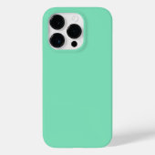 Coques Case-Mate iPhone Couleur de tendance - Vert minty (Verso)