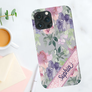 Case-Mate iPhone Case Couleur d'eau vintage rose