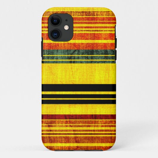 Coques Case-Mate iPhone Couleur des rayures grunge texture (Dos)