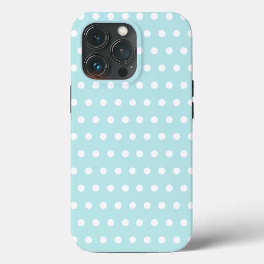 Coques Case-Mate iPhone Couleur douce - Pois mignon (Verso)