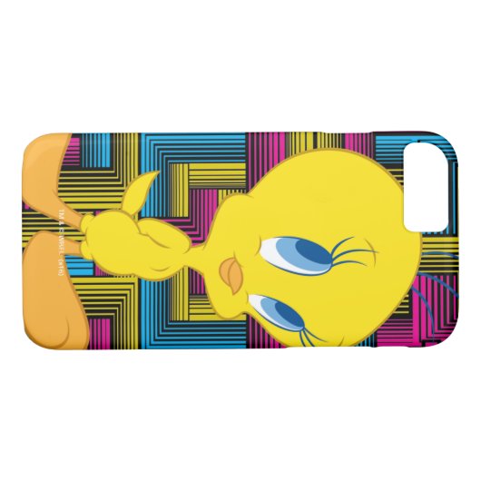 Coques Case-Mate iPhone Couleur électronique TWEETY™ (Dos (Horizontal))