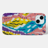 Coques Case-Mate iPhone Couleur et flux peinture Abstraite (Verso (horizontal))