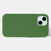 Coques Case-Mate iPhone Couleur ferme verte (Verso (horizontal))