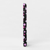 Coques Case-Mate iPhone Couleur fleurie rose pâle Motif (Dos/Gauche)