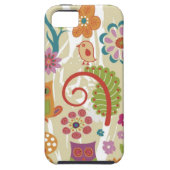 Coques Case-Mate iPhone Couleur florale et hibou (Dos)