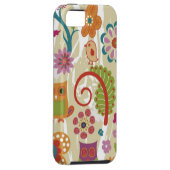 Coques Case-Mate iPhone Couleur florale et hibou (Dos/Droit)