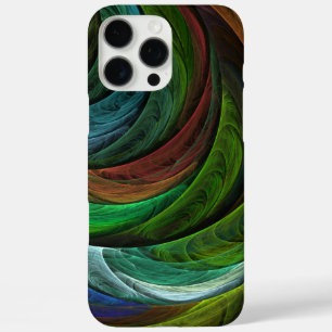 Coques iPhone 16 Pro Max Couleur Gloire Moderne Art Abstrait Motif Élégant