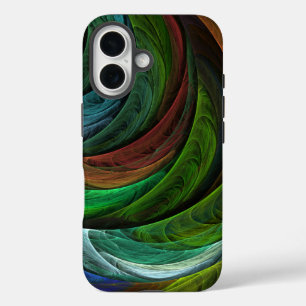 Coques iPhone 16 Couleur Gloire Moderne Art Abstrait Motif Élégant