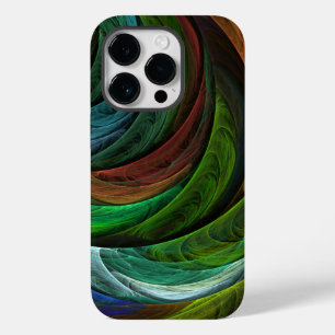 Coque Pour iPhone 14 Pro Couleur Gloire Moderne Art Abstrait Motif Élégant