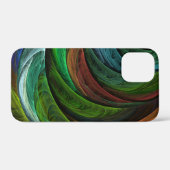 Coques Case-Mate iPhone Couleur Gloire Moderne Art Abstrait Motif Élégant (Verso (horizontal))
