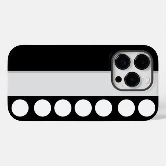 Coques Case-Mate iPhone Couleur gris (Verso (horizontal))