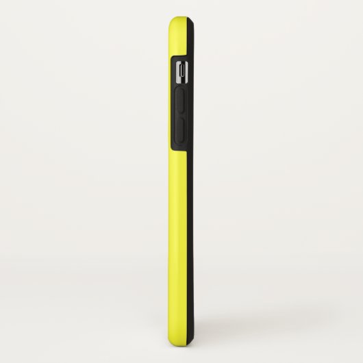 Coques Case-Mate iPhone couleur jaune maximum (Dos/Gauche)