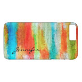 Coques Case-Mate iPhone Couleur moderne de grain de bois look #20 (Dos (Horizontal))