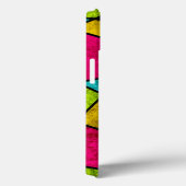 Coques Case-Mate iPhone Couleur moderne néon formes géométriques Abstraite (Verso / Droite)