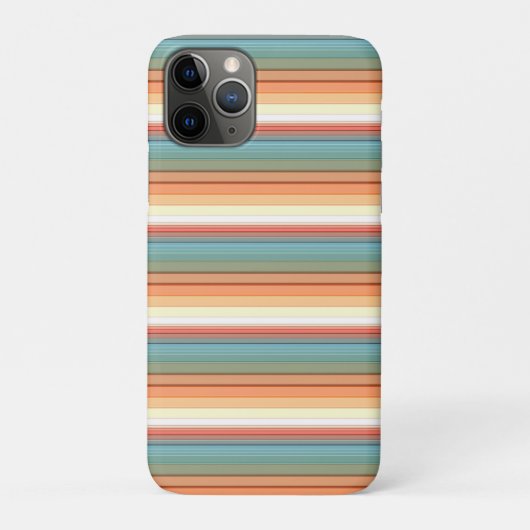 Coques Case-Mate iPhone Couleur Muet des rayures sud-ouest (Dos)