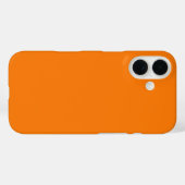 Coques Case-Mate iPhone Couleur Orange (Verso (horizontal))