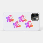 Coques Case-Mate iPhone Couleur papillon (Dos (Horizontal))