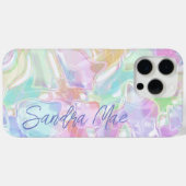 Coques Case-Mate iPhone Couleur personnalisée Cute Fun Motif d'aquarelle d (Verso (horizontal))