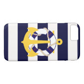 Coques Case-Mate iPhone Couleur PixDezines nautique/ancre/do-it-yourself (Dos (Horizontal))