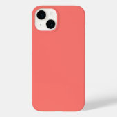 Coques Case-Mate iPhone Couleur rouge clair pastel (Verso)