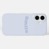 Coques Case-Mate iPhone Couleur solide blanc pâle pâle pâle gris périphéri (Verso (horizontal))