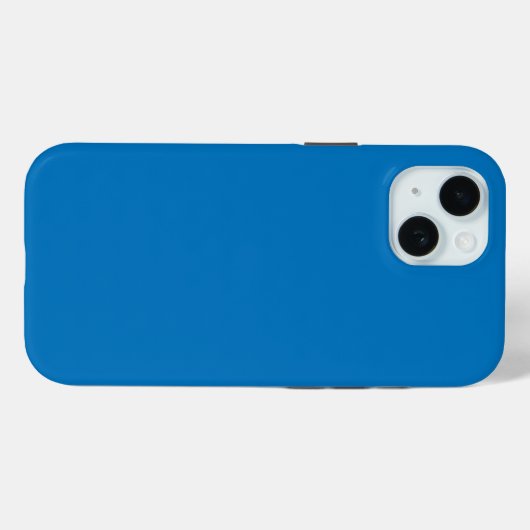 Coques Case-Mate iPhone Couleur solide bleu français (Verso (horizontal))