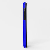 Coques Case-Mate iPhone Couleur solide bleu néon (Dos/Gauche)