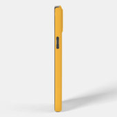 Coques Case-Mate iPhone Couleur solide jaune doux et personnalisée, minima (Verso / Droite)