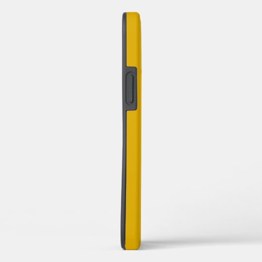 Coques Case-Mate iPhone Couleur solide jaune moutarde (Verso / Droite)