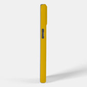 Coques Case-Mate iPhone Couleur solide jaune moutarde (Verso / Droite)