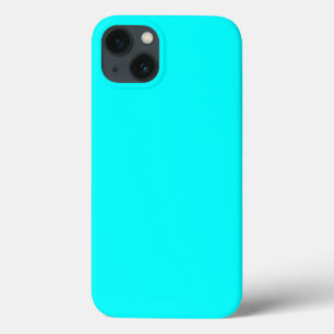 Etui iPhone Case-Mate Couleur solide minimaliste Aqua