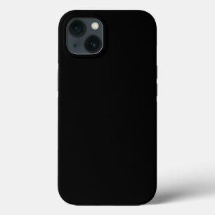 Case-Mate iPhone Case Couleur solide noire Eerie