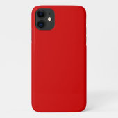 Coques Case-Mate iPhone Couleur solide : Rouge (Dos)