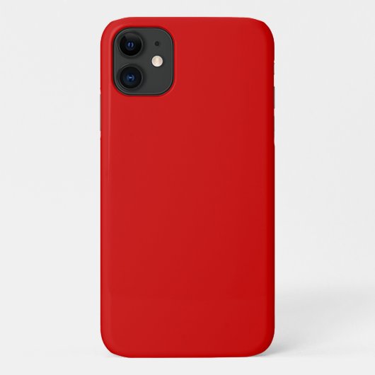 Coques Case-Mate iPhone Couleur solide : Rouge (Dos)