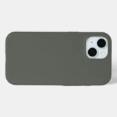 Coques Case-Mate iPhone Couleur solide vert d'eau (Verso (horizontal))