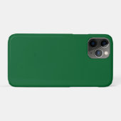 Coques Case-Mate iPhone Couleur solide : vert forêt (Dos (Horizontal))