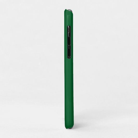 Coques Case-Mate iPhone Couleur solide : vert forêt (Dos/Gauche)