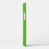 Coques Case-Mate iPhone Couleur solide verte Kelly (Verso / Droite)