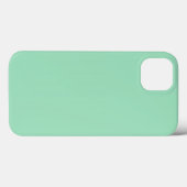 Coques Case-Mate iPhone Couleur solide verte marine (Verso (horizontal))