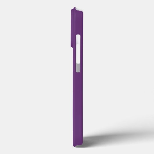 Coques Case-Mate iPhone Couleur uni amarante violet foncé (Verso / Gauche)