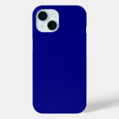 Coques Case-Mate iPhone Couleur uni bleu marine (Verso)