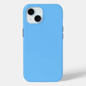 Coques Case-Mate iPhone Couleur uni bleu Maya (Verso)