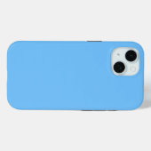 Coques Case-Mate iPhone Couleur uni bleu Maya (Verso (horizontal))