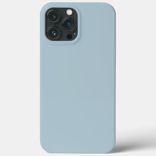 Coques Case-Mate iPhone Couleur uni bleu pastel | Classique | Élégant (Verso)