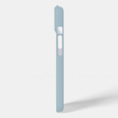 Coques Case-Mate iPhone Couleur uni bleu pastel | Classique | Élégant (Verso / Gauche)