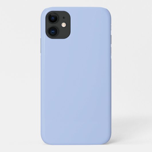 Coques Case-Mate iPhone Couleur uni clair perwinkle bleu clair (Dos)