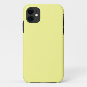Case-Mate iPhone Case Couleur uni jaune pastel